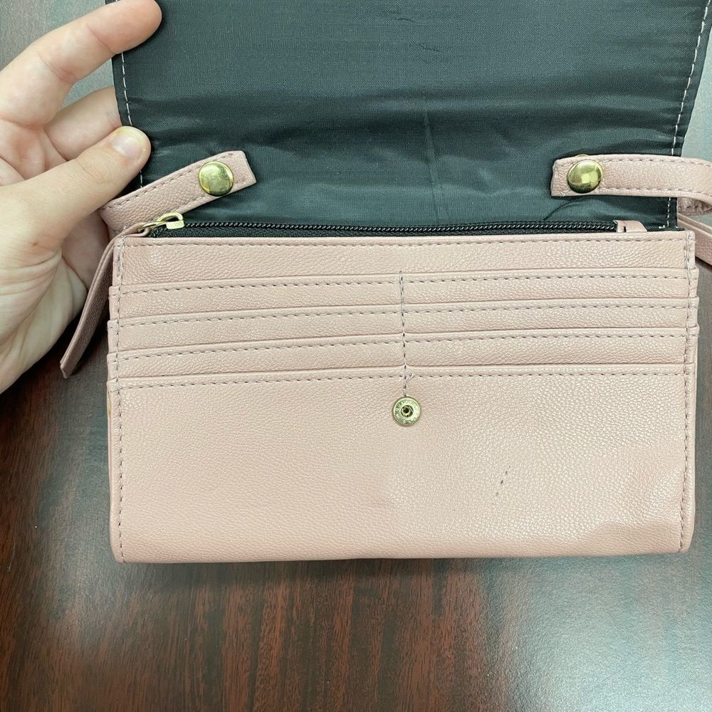 Crossbody Blush Colored Purse - Picture 3 of 5